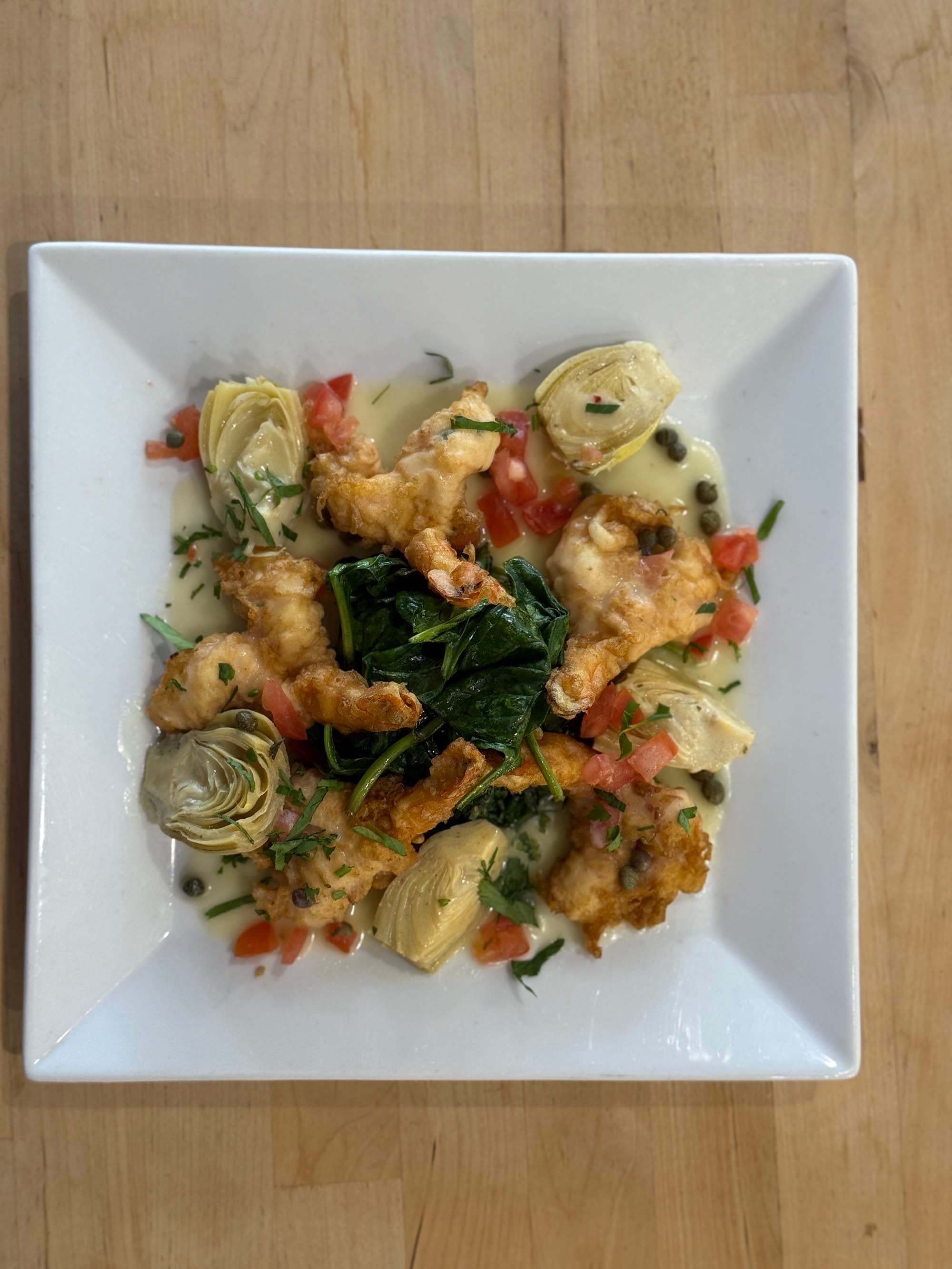 House-prepared dish