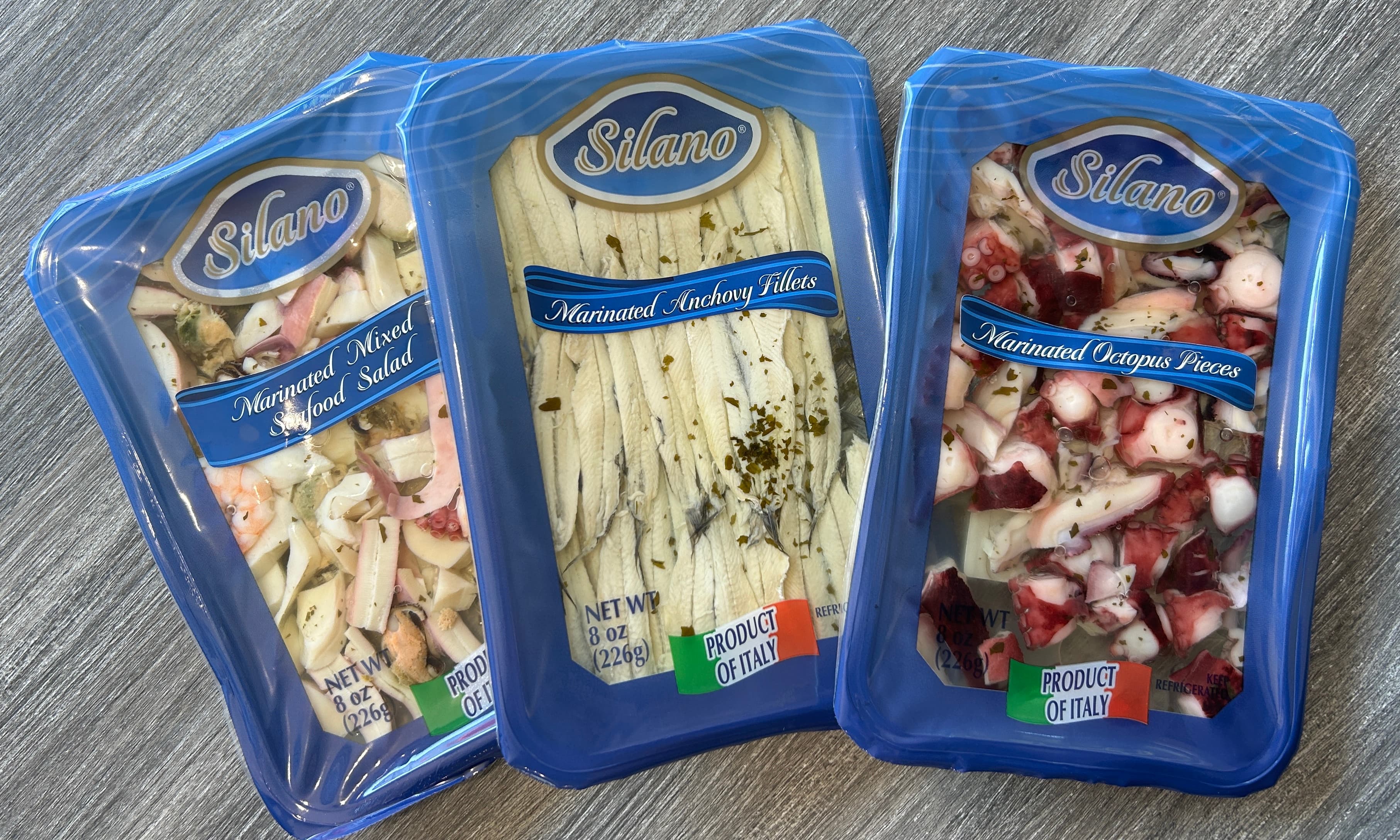 Imported Seafood From Italy
